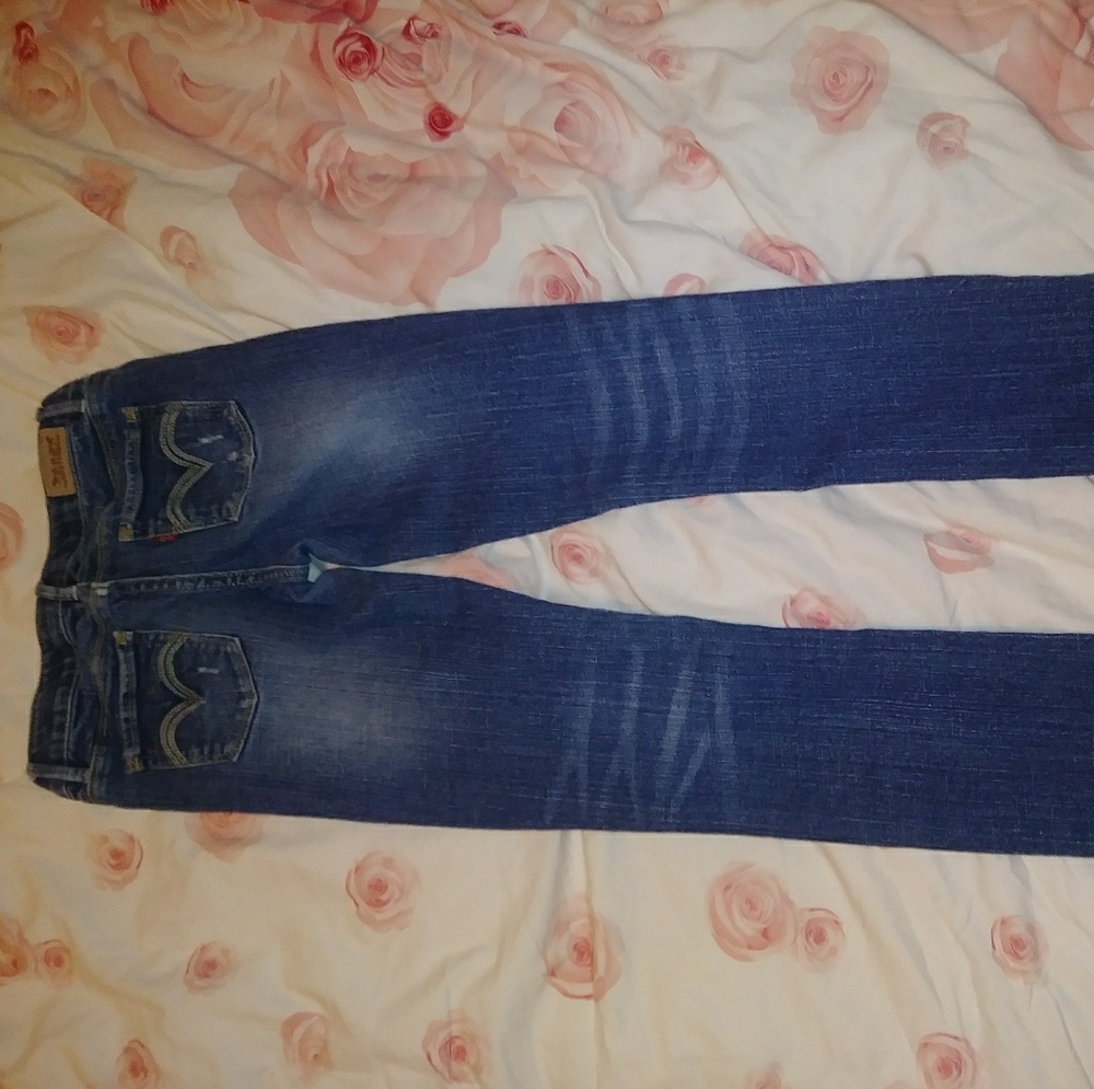 Girls factory distressed skinny jeans Levi's 12